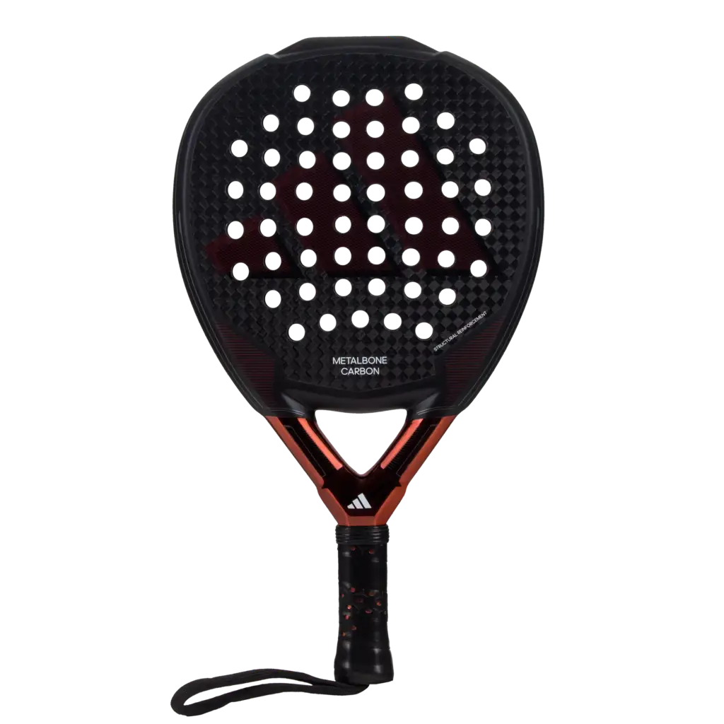 Imagen frontal de la pala de padel adidas metalbone carbon 3.3 de 2024