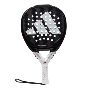 Imagen frontal de la pala de padel adidas metalbone hrd 3.3 del jugador de padel profesional Ale Galan