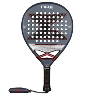 Paleta de padel nox agustin tapia genius 12k 2025 vista frontal