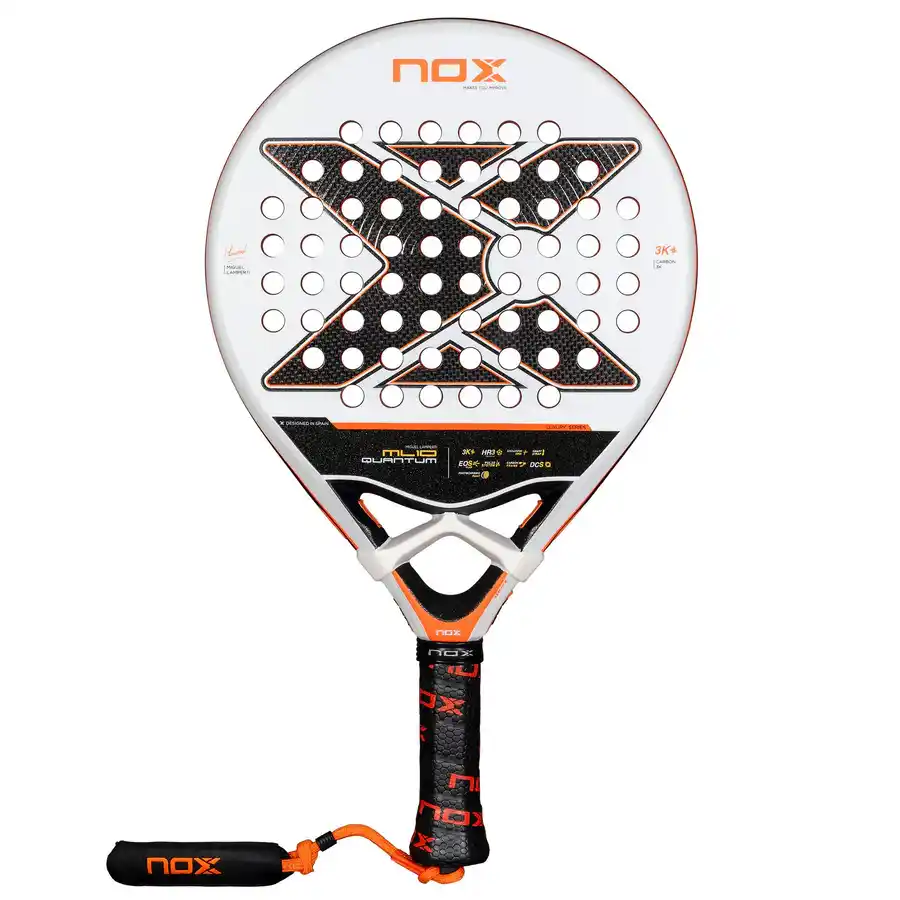 Pala de pádel nox ml10 quantum 3k frontal