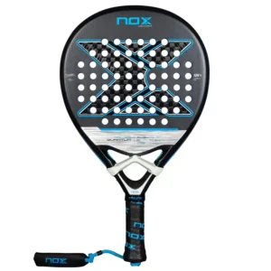 Pala de pádel nox tl10 quantum 12k del jugador tino libaak frontal