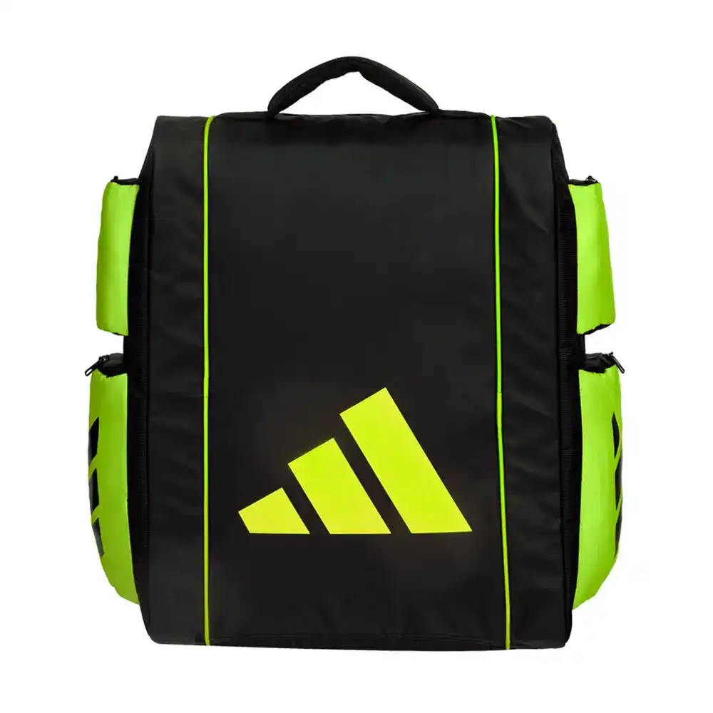 Parte delantera del bolso de padel para hombre adidas protour 3.2 en color lima