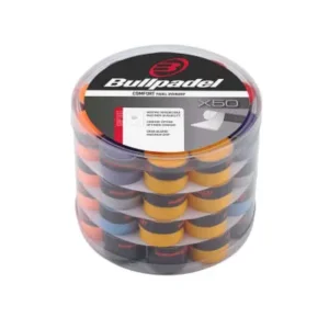 Pack de 50 grips overgrip para pala de padel de la marca bullpadel