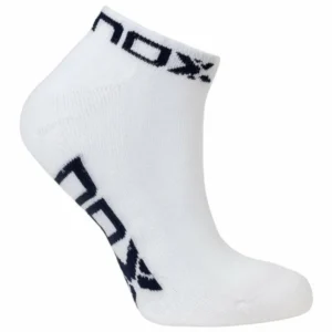 Calcetines nox de padel cortos en color blanco