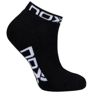 Calcetines nox de padel cortos en color negro