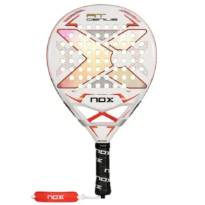 Pala de padel nox at10 pro cup coorp en color blanco de agustín tapia