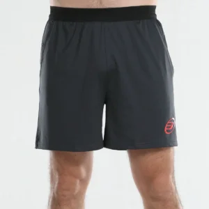 Vista frontal del short de padel para hombre de la marca Bullpadel en color dubio asfalto