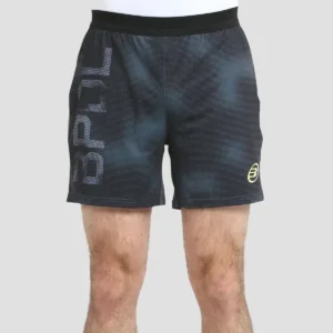 Vista frontal del short de padel para hombre Bullpadel en color orge antrancita