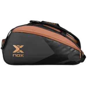 Bolso de pádel Nox LUXURY OPEN SERIES Negro-Marrón